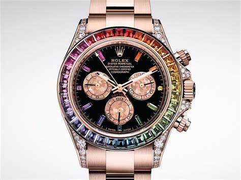 rolex rainbow stones|Rolex rainbow 2021 price.